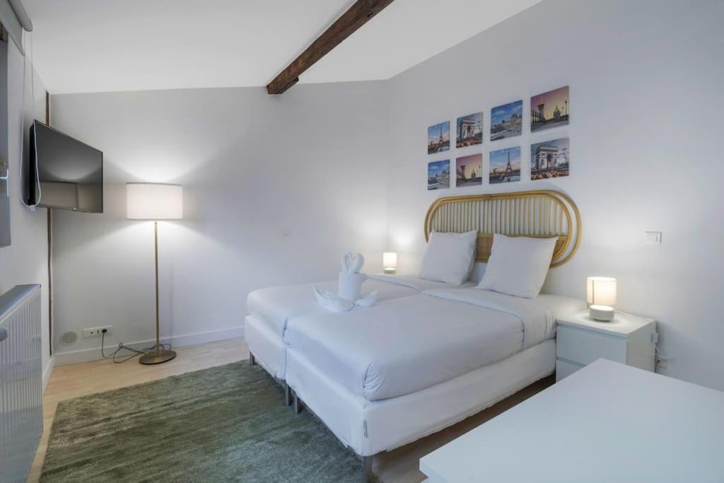 Apartamento Duplex Avec Terrasse #8 Pers #pantheon#la Sorbonne París